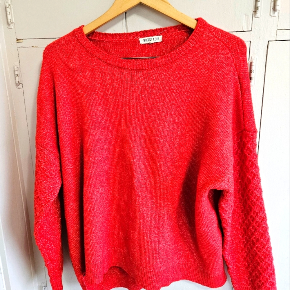 NEW Margueax and Ellie red sweater Size 2X